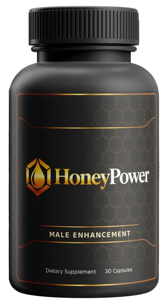 Bottle of HoneyPower botanical supplement, 30 capsules
