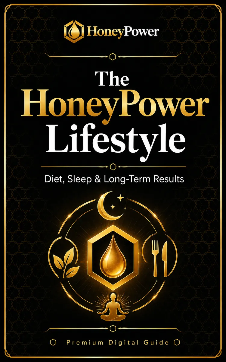 The HoneyPower Lifestyle digital guide cover